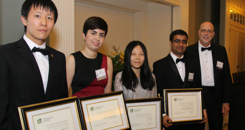 Photo of 4 Marconi Award Recipients