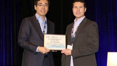 Dr. Yang Song, IBM Researcher – Recipient Young Professional Award at GLOBECOM 2015