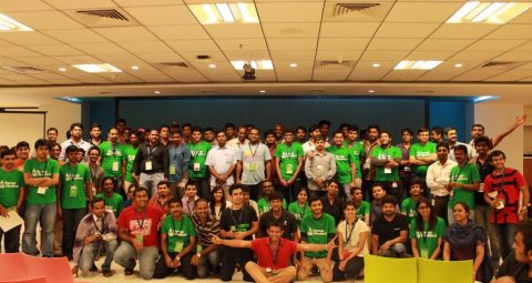 Group photo from Startup Weekend in Chennai
