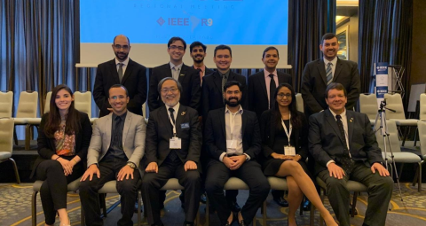 Group photo from The 9th IEEE R9 Meeting took place in Lima, Peru in March 12-14, 2020